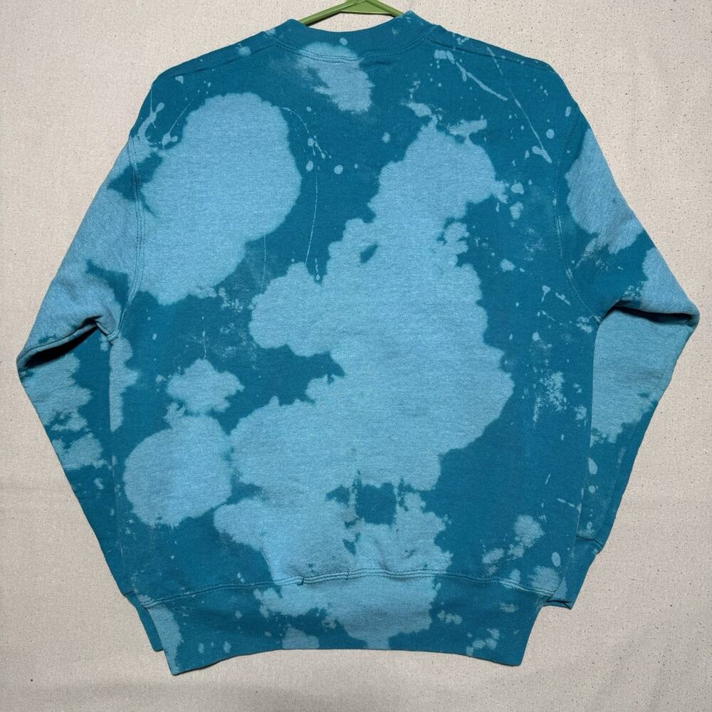 Vintage 90s Salem Tie-Dye NFL Super Bowl XXX Sweatshirt Size M Made in USA - Picture 3 of 9